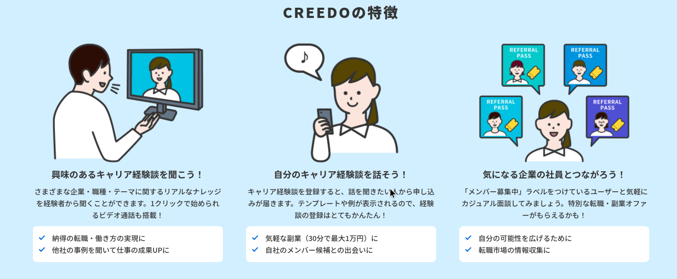 CREEDOの特徴-min